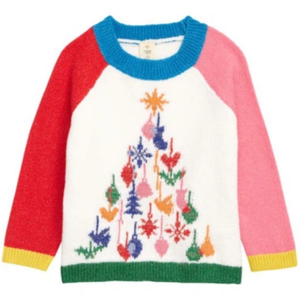 Tuker + Tate Ivory Egret Ornament Tree, 18 month w/ Tags